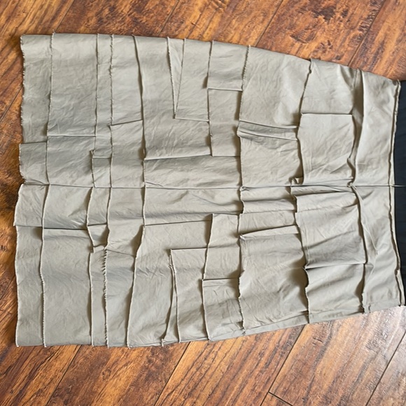 BCBGMAXAZRIA Gray Dusk Aaron Tiered Ruffle Size 0 Cocktail Dress - Picture 7 of 14